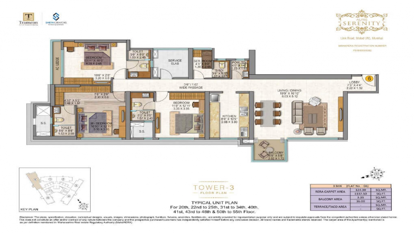 Auris Serenity Malad West Launching 1 BHK 90 Lacs, Call Us